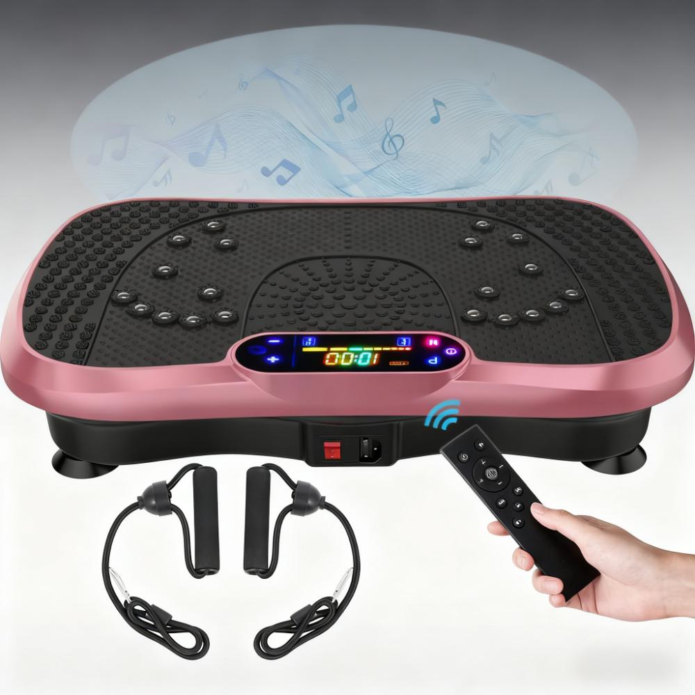 120-Speed Vibration Plate: Multi-Function Fitness & Massage Device for Home Use