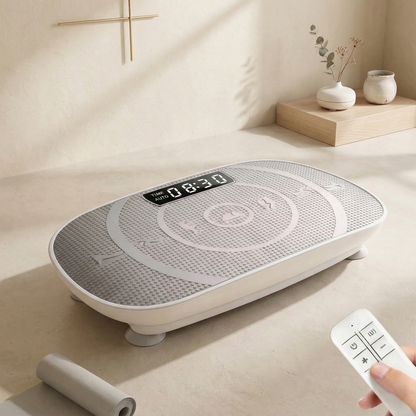 Livanta Vibration Plate with Heat Therapy – Full Body Vibration Platform for Circulation & Muscle Recovery