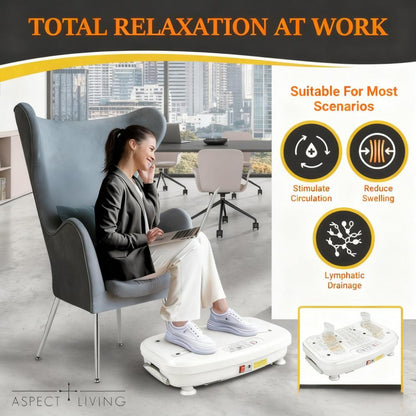 99-Speed Vibration Plate: 3-in-1 Fitness, Therapy & Full-Body Workout Device